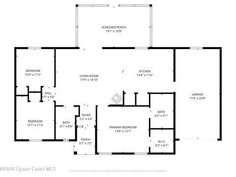 Floorplan - 6800 Ackerman Ave, Cocoa, FL 32927 photo 2 of 2