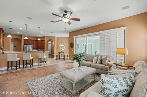 Living - 3457 Bancroft Dr, Melbourne, FL 32940 photo 3 of 4