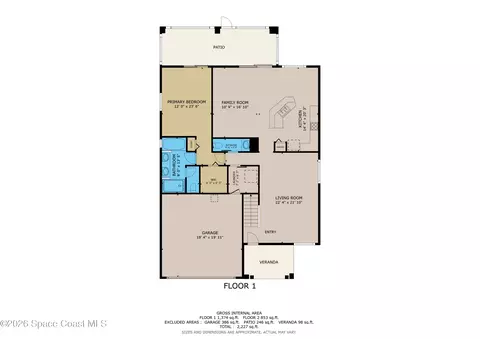 Floorplan - 3212 Constellation Dr, Melbourne, FL 32940 photo 1 of 2