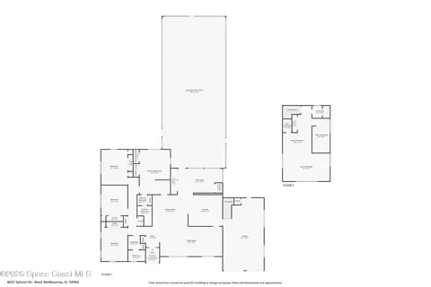 Floorplan - 8637 Sylvan Dr, Melbourne, FL 32904 photo 3 of 3