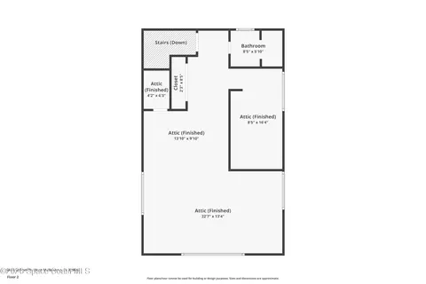 Floorplan - 8637 Sylvan Dr, Melbourne, FL 32904 photo 2 of 3