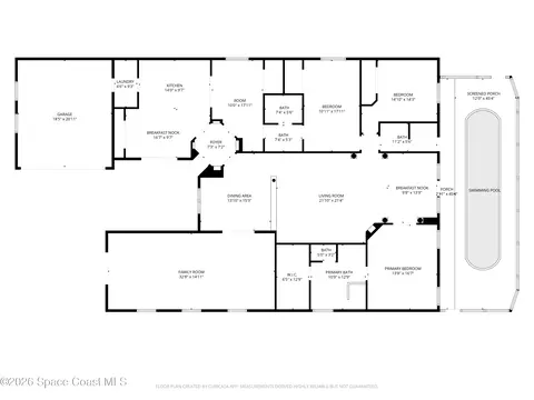 Floorplan - 4343 Browning Ln, Rockledge, FL 32955 photo 1 of 1