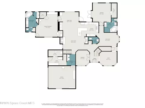 Floorplan - 4480 Philodendron Ct, Melbourne, FL 32934 photo 3 of 3