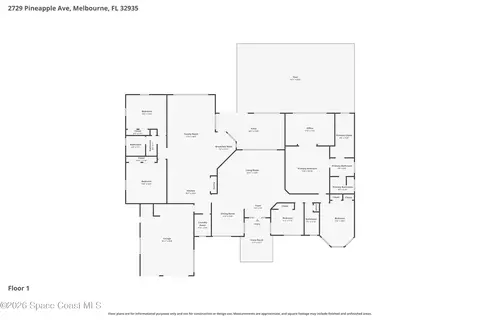 Floorplan - 2729 Pineapple Ave, Melbourne, FL 32935 photo 1 of 1