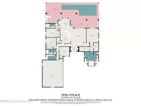 Floorplan - 5098 Duson Way, Rockledge, FL 32955 photo 1 of 2