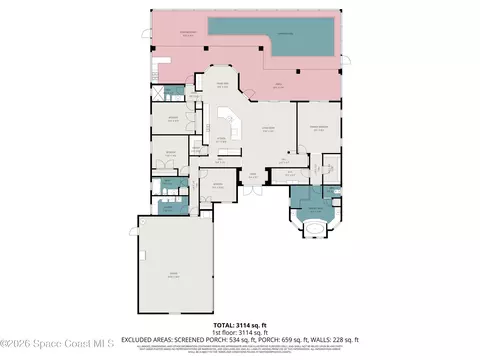 Floorplan - 5098 Duson Way, Rockledge, FL 32955 photo 2 of 2