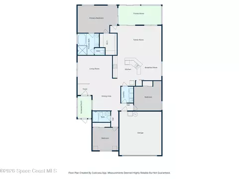 Floorplan - 3417 Hoofprint Dr, Melbourne, FL 32940 photo 1 of 2
