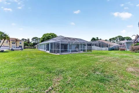 Exterior - 445 Stonehenge Cir, Rockledge, FL 32955 photo 9 of 10