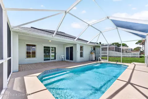 Exterior - 445 Stonehenge Cir, Rockledge, FL 32955 photo 7 of 10