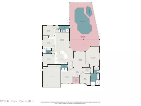 Floorplan - 7977 Bradwick Way, Melbourne, FL 32940 photo 1 of 1