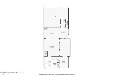 Floorplan - 8048 Gullen Dr, Melbourne, FL 32940 photo 1 of 1