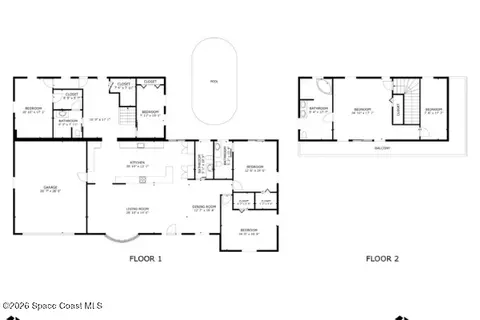Floorplan - 136 14th Ave, Indialantic, FL 32903 photo 1 of 1