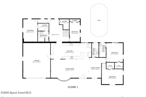 Floorplan - 136 14th Ave, Indialantic, FL 32903 photo 2 of 2