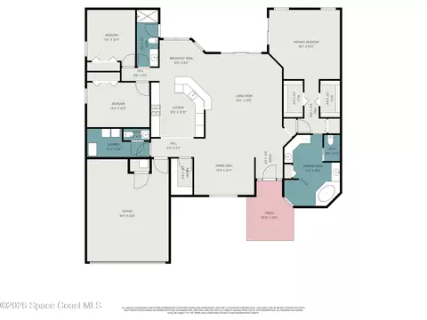 Floorplan - 1502 Tralee Bay Ave, Melbourne, FL 32940 photo 2 of 2