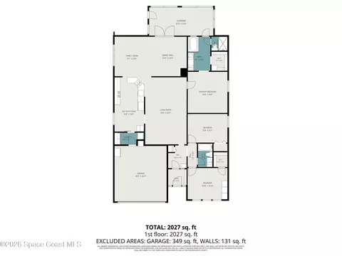 Floorplan - 4670 Blackmore Ct, Melbourne, FL 32934 photo 2 of 2