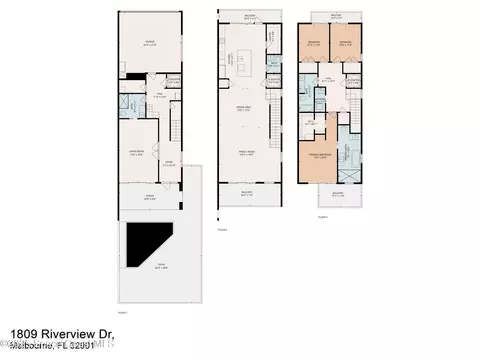 Floorplan - 1807 1809 Riverview Dr, Melbourne, FL 32901 photo 2 of 2