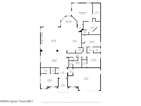 Floorplan - 8289 Stonecrest Dr, Melbourne, FL 32940 photo 1 of 2