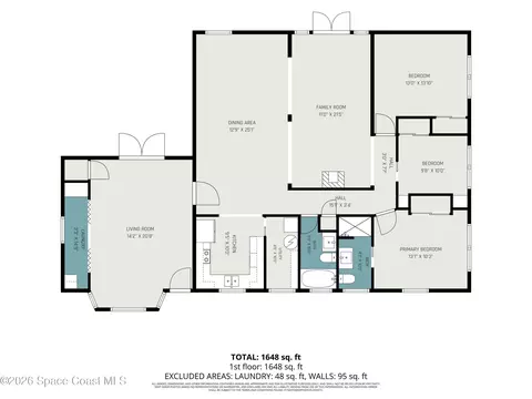Floorplan - 2007 Tyler Ave, Melbourne, FL 32935 photo 2 of 2