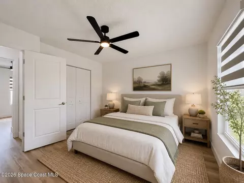 Bedroom - 4590 Ponds Dr, Cocoa, FL 32927 photo 3 of 6