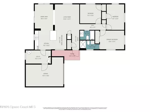 Floorplan - 1077 Judith Ter, Rockledge, FL 32955 photo 1 of 1