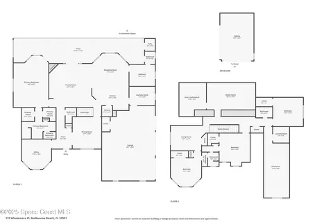 Floorplan - 133 Windemere Pl, Melbourne Beach, FL 32951 photo 1 of 1