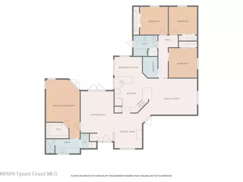 Floorplan - 2550 Red Maple Pl, Melbourne, FL 32935 photo 1 of 1