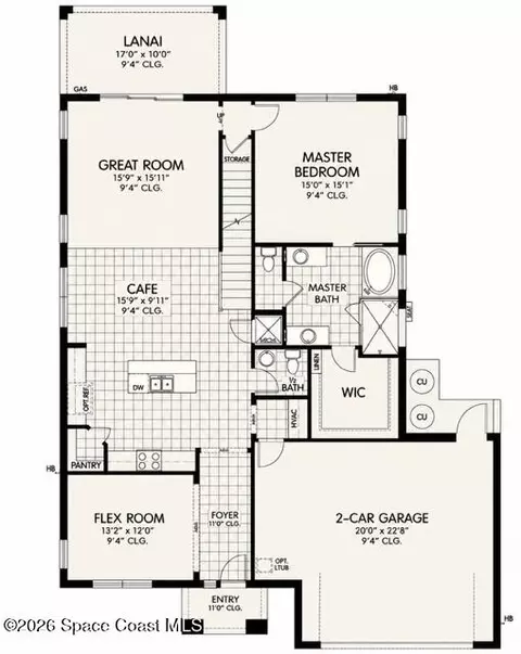 Floorplan - 8205 Millbrook Ave, Melbourne, FL 32940 photo 1 of 1
