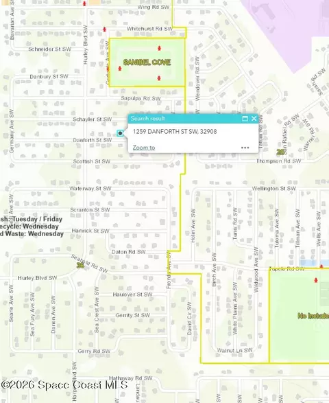 1259 SW Danforth St SW, Palm Bay, FL 32908