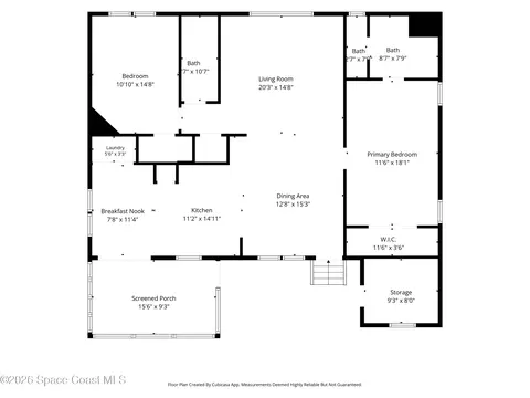 Floorplan - 235 Outer Dr, Cocoa, FL 32926 photo 1 of 1