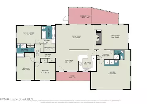 Floorplan - 1150 Rivermont Dr, Melbourne, FL 32935 photo 1 of 2