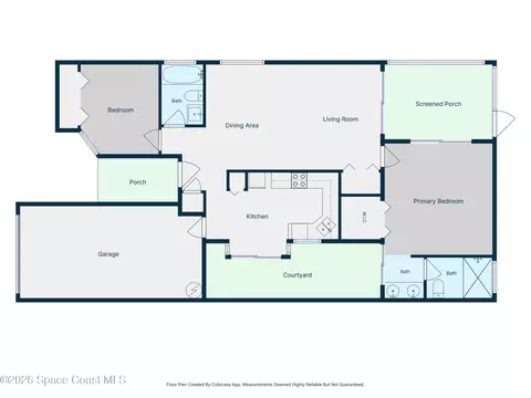 Floorplan - 367 Cypress Point Dr, Melbourne, FL 32940 photo 1 of 2