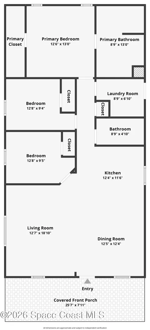 Floorplan - 7604 Boxelder Rd, Micco, FL 32976 photo 1 of 2