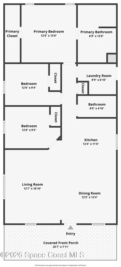 Floorplan - 7604 Boxelder Rd, Micco, FL 32976 photo 2 of 2