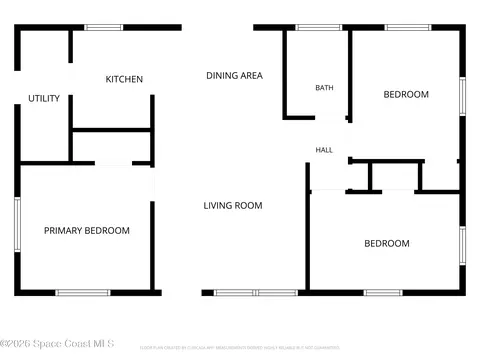 Floorplan - 346 Crown Blvd, Melbourne, FL 32901 photo 1 of 1