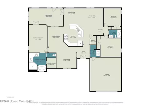 Floorplan - 3525 Gloria Ave, Mims, FL 32754 photo 2 of 2