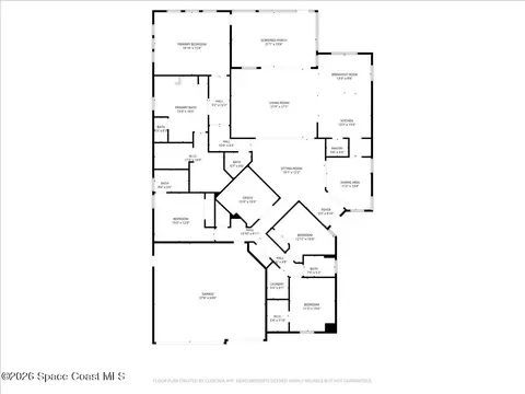 Floorplan - 2906 Balting Pl, Melbourne, FL 32940 photo 1 of 1
