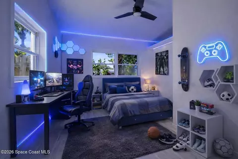 Bedroom - 2230 Sunset Ave, Indialantic, FL 32903 photo 6 of 8