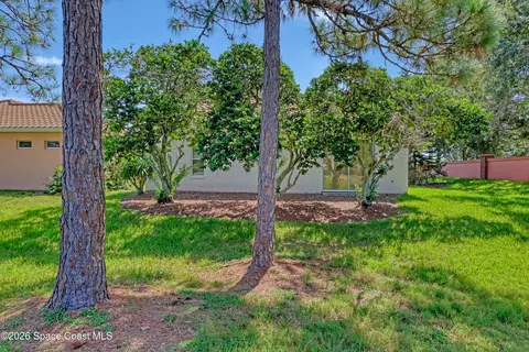Exterior - 394 Carmel Dr, Melbourne, FL 32940 photo 11 of 12