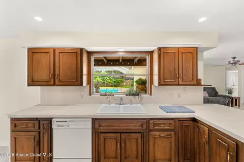 Kitchen - 215 Sand Pine Rd, Indialantic, FL 32903 photo 3 of 5