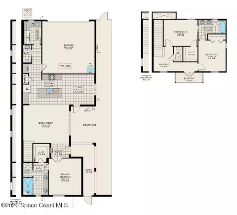 Floorplan - 7629 Allure Dr, Melbourne, FL 32940 photo 1 of 1