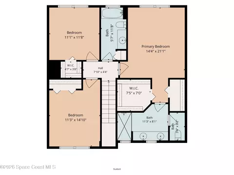 Floorplan - 622 Cedar Side Cir NE, Palm Bay, FL 32905 photo 2 of 3