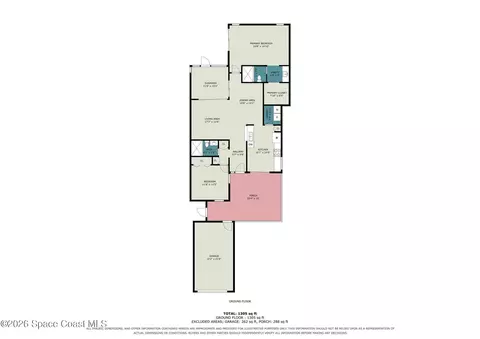 Floorplan - 153 Eton Cir, Melbourne, FL 32940 photo 1 of 1