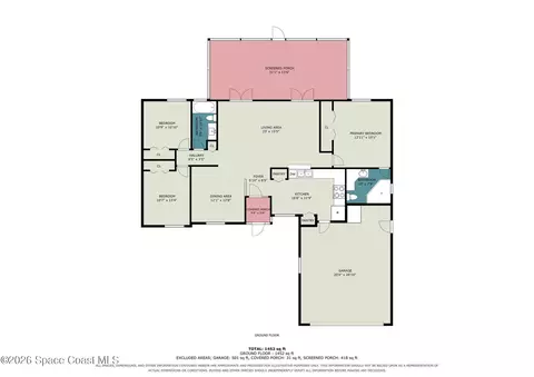 Floorplan - 847 Hamilton Ave, Rockledge, FL 32955 photo 1 of 1