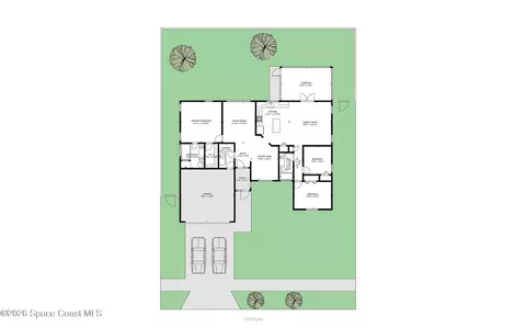 Floorplan - 1835 Longleaf Rd, Cocoa, FL 32926 photo 2 of 2