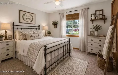 Bedroom - 7200 Hartman St, Cocoa, FL 32927 photo 5 of 7