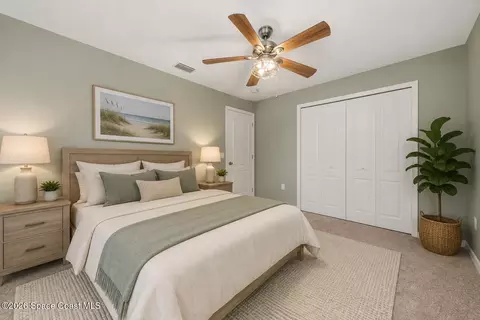 Bedroom - 3970 Chardonnay Dr, Rockledge, FL 32955 photo 4 of 5