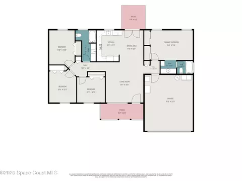 Floorplan - 7260 Freeport Rd, Cocoa, FL 32927 photo 1 of 1
