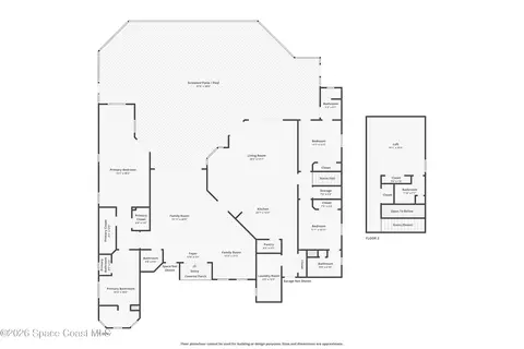 Floorplan - 3350 Thurloe Dr, Rockledge, FL 32955 photo 2 of 2