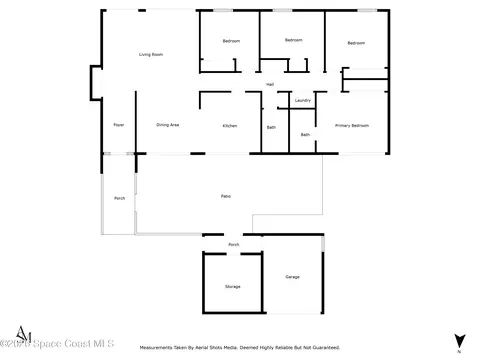 Floorplan - 953 Bayward Ln, Rockledge, FL 32955 photo 1 of 1