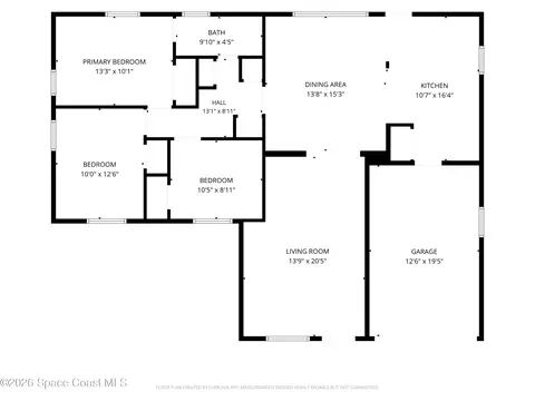 Floorplan - 1209 Vanderbilt Ln, Cocoa, FL 32922 photo 1 of 1